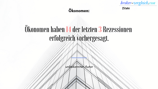 Oekonomen und Rezessionen